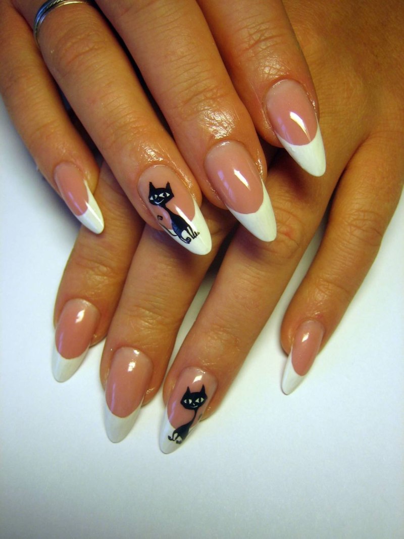 Выкладной френч 2022 белый