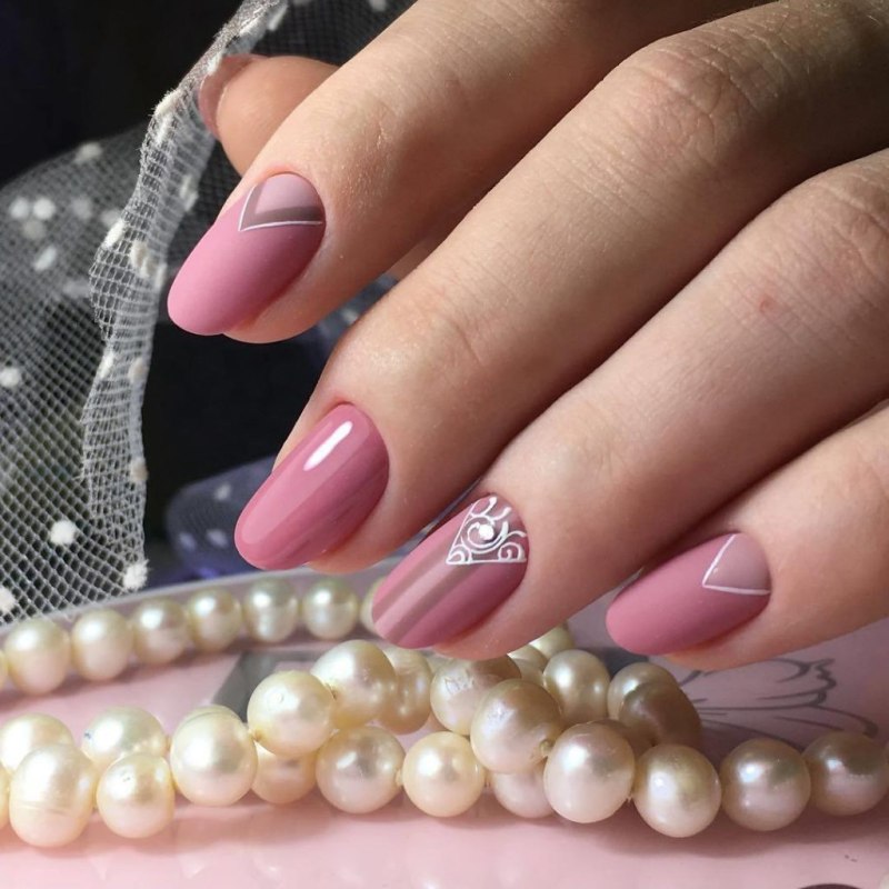 Красивое наращивание ногтей