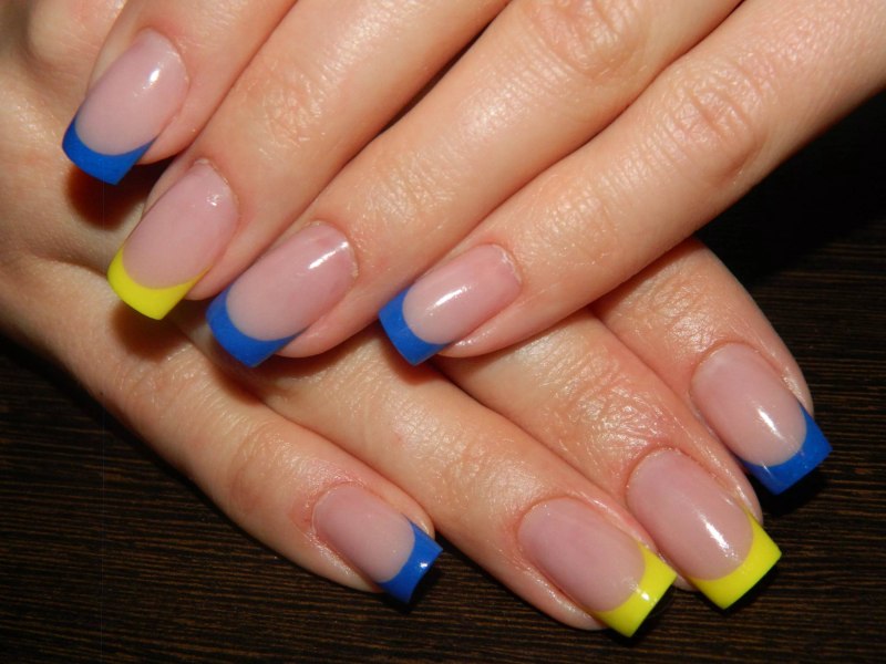 Очень красивый френч на лето