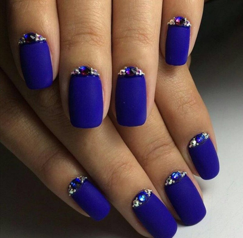 Матовые ногти