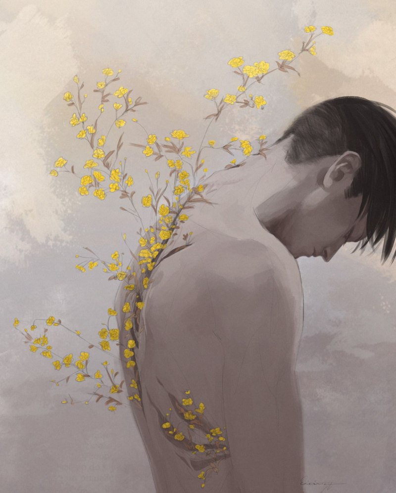 Ханахаки атака титанов