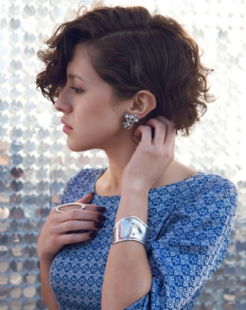 Стрижка Пикси-Боб на кудрявые волосы