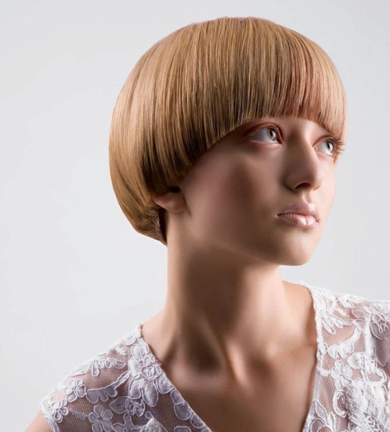 Стрижка сессон Гарсон паж