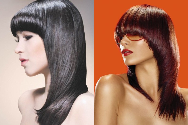 Стрижка паж и сессон