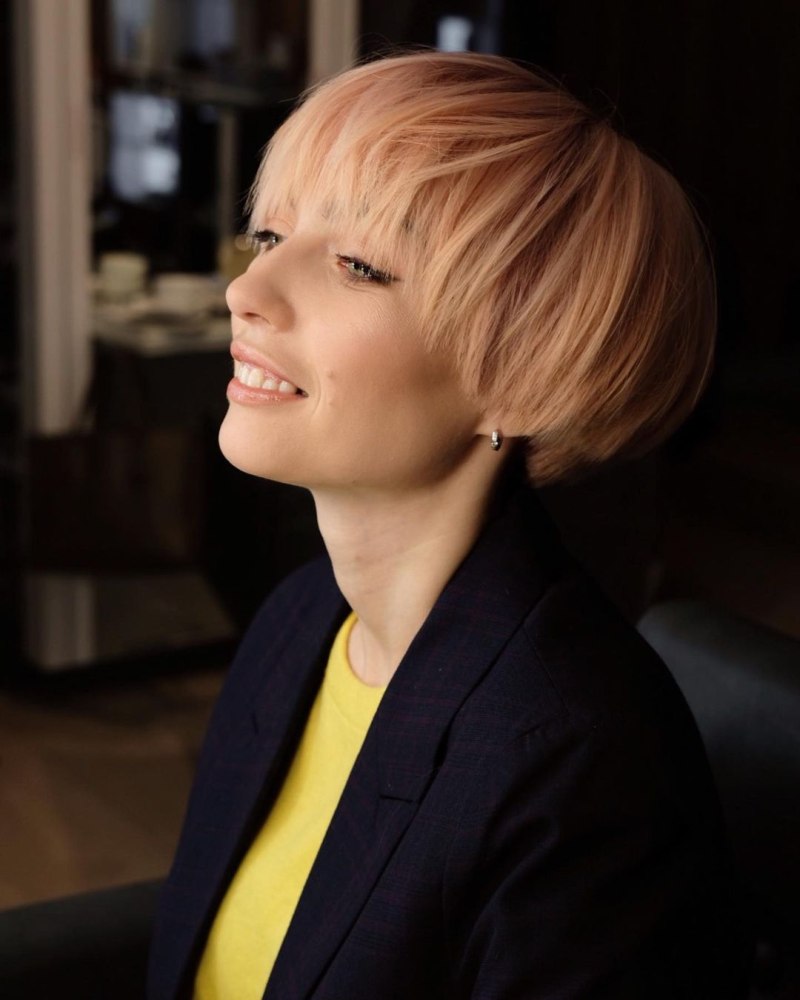 Стрижка сессон каре