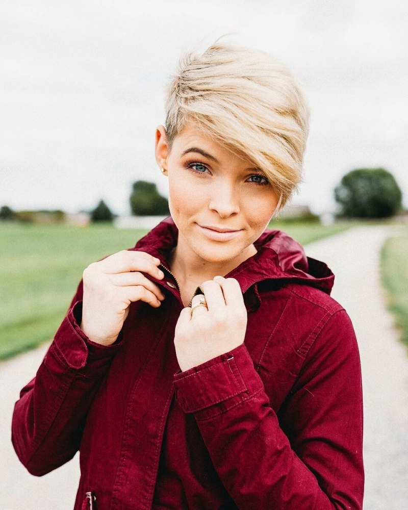 Стрижка Гарсон Пикси