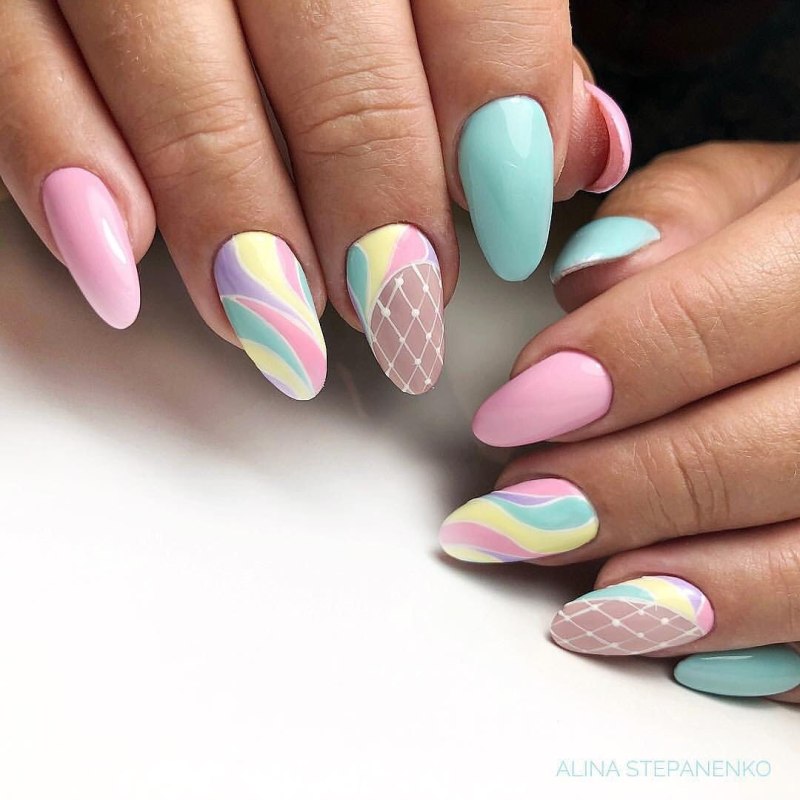Модный летний маникюр