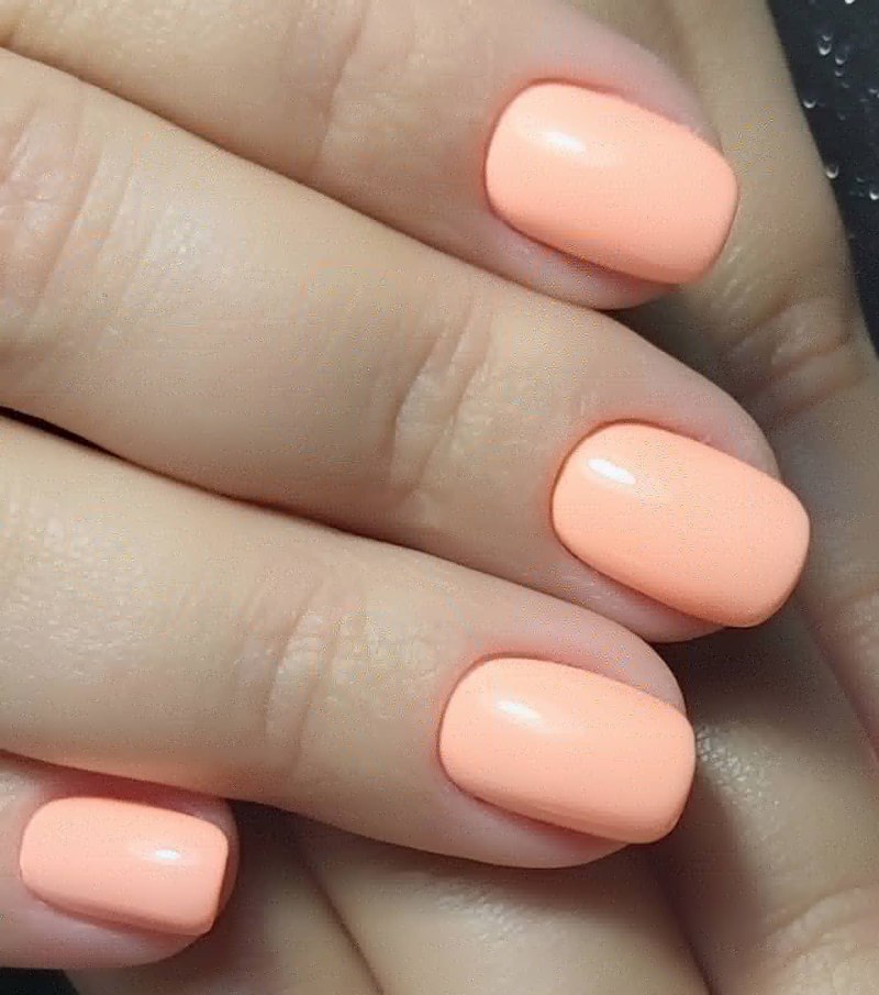 Маникюр на миндальные ногти