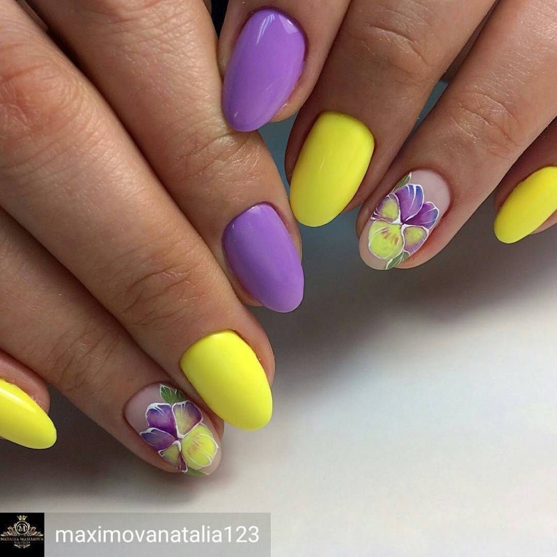 Летний маникюр