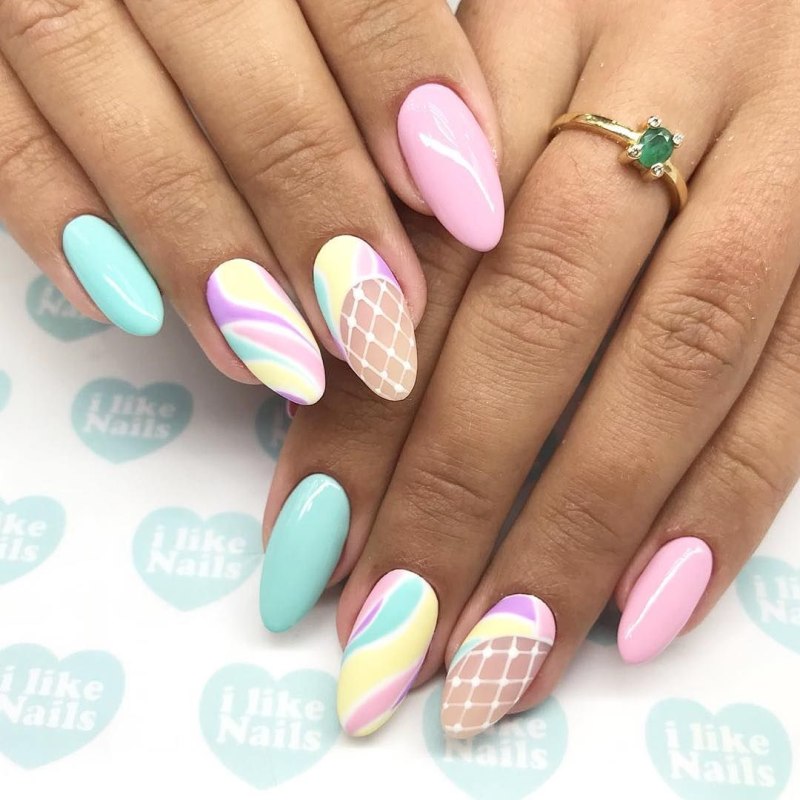 Модный летний маникюр