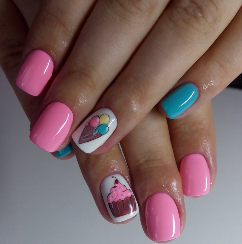 Летний маникюр