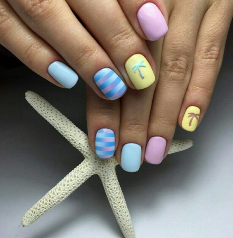 Летние ногти