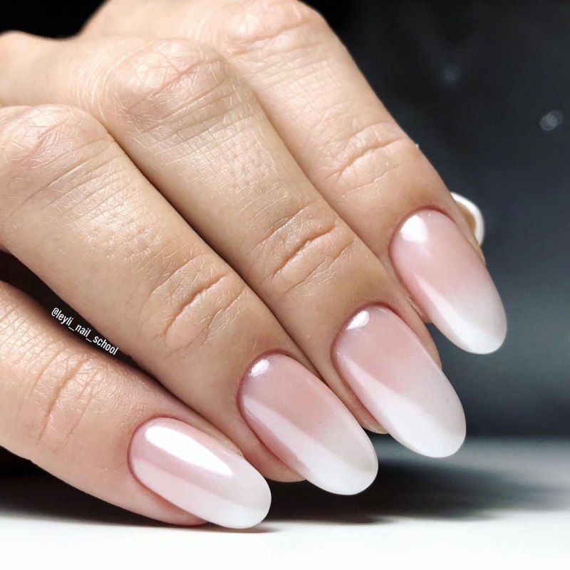 Молочная база гель лак для ногтей