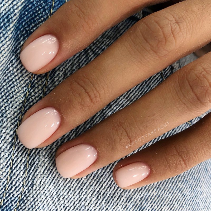 Камуфляж на короткие ногти