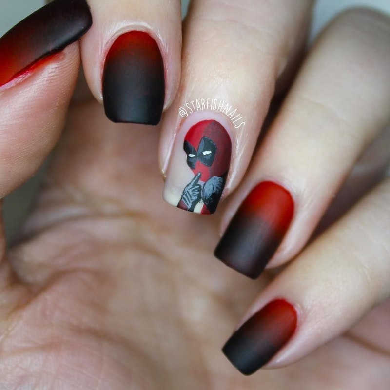 Маникюр комиксы