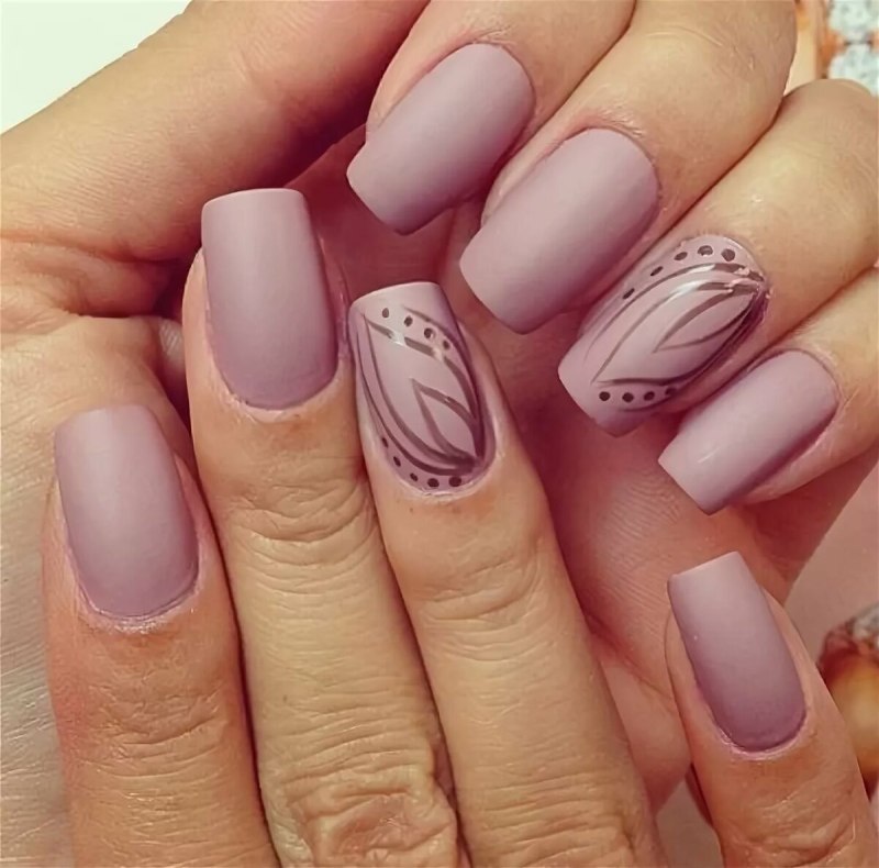 Маникюр на прямоугольные ногти 2020 2021