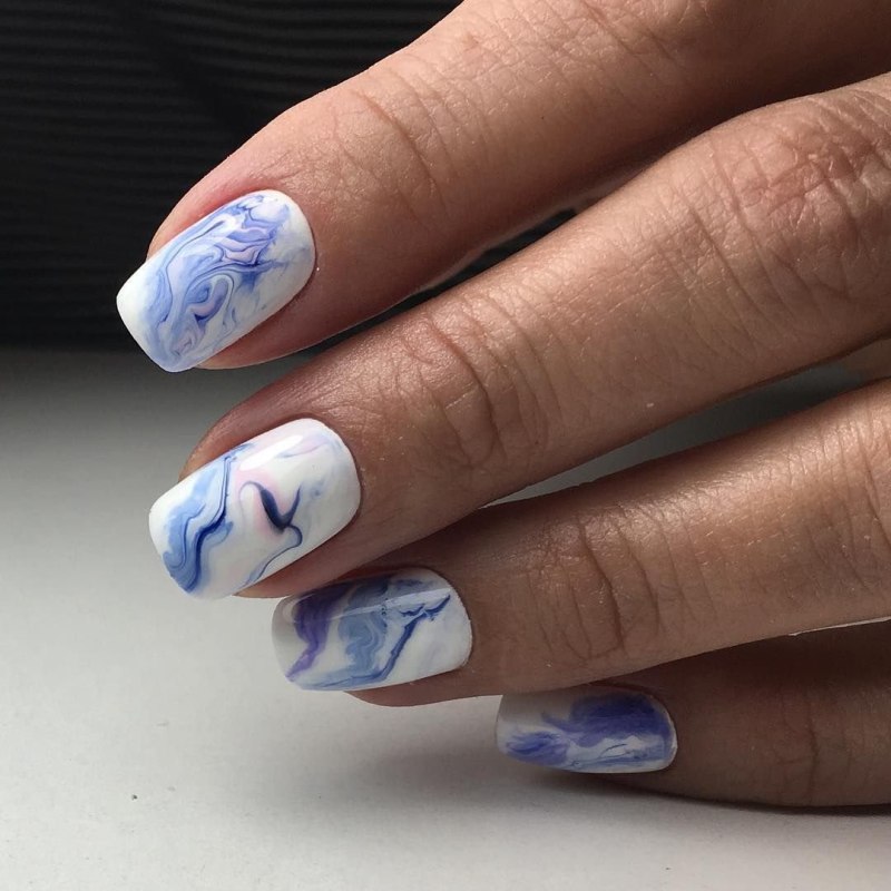 Акварельный маникюр