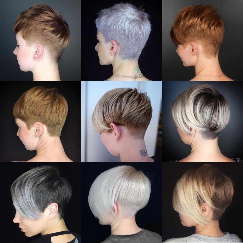 Стрижка Пикси Боб сзади