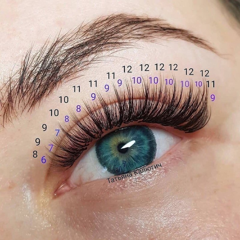 Ресницы 2д эффект Кайли