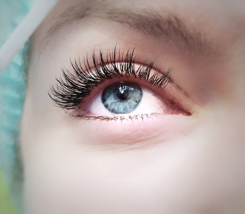 Наращивание ресниц эффект Кайли лучики