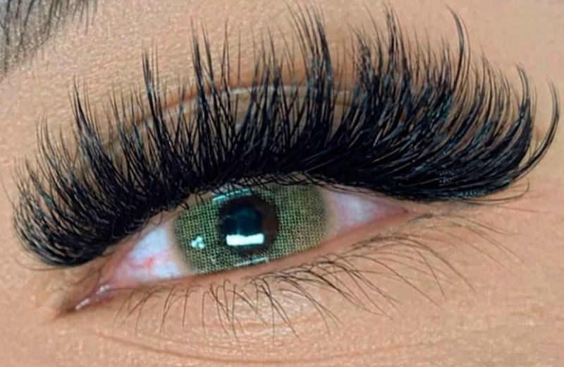 Эффект Кайли наращивание ресниц 2д