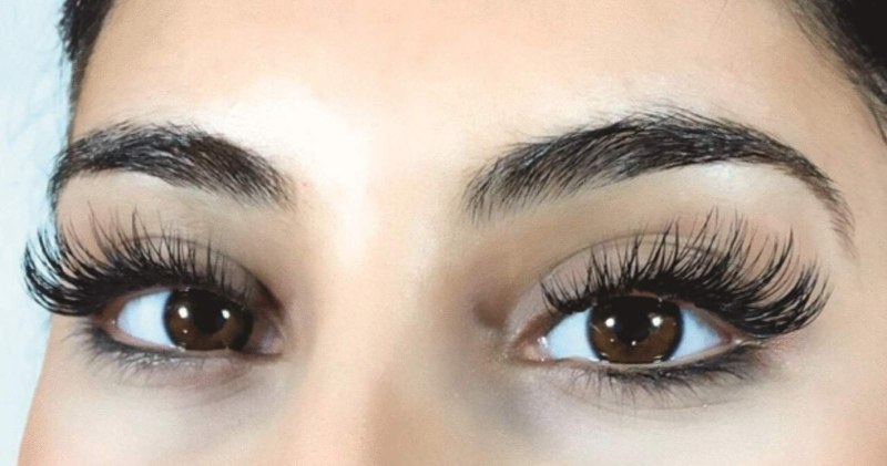 Наращивание 2д беличий эффект