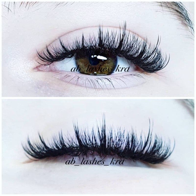 Ресницы 2д изгиб l эффект Кайли