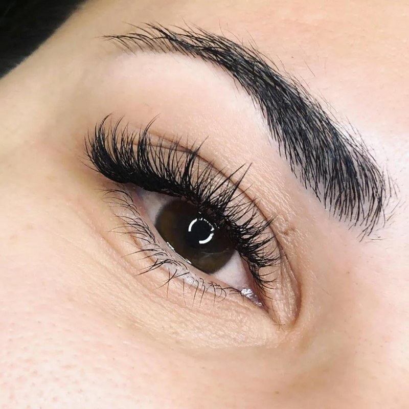 Эффект лучики наращивание ресниц схема