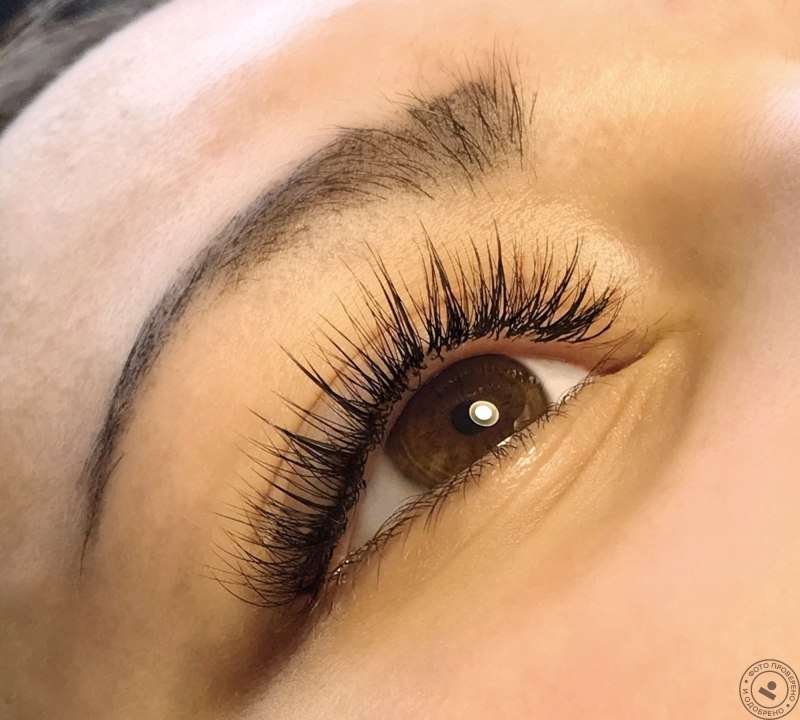 Ресницы мокрый эффект 2д