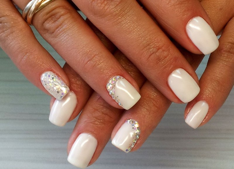 Френч со стразами