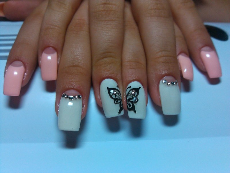 Дизайн ногтей френч