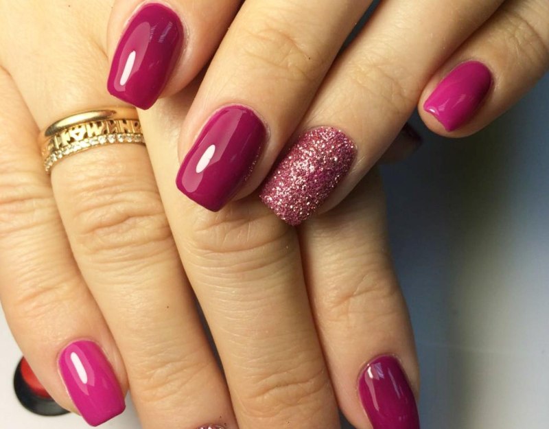 Маникюр шеллак