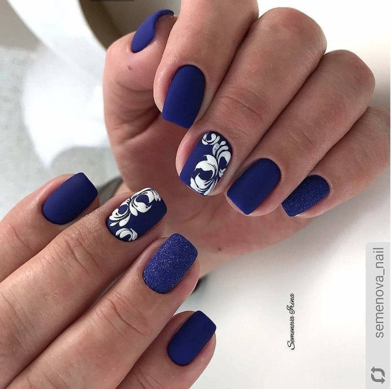 Вензеля маникюр для новичков