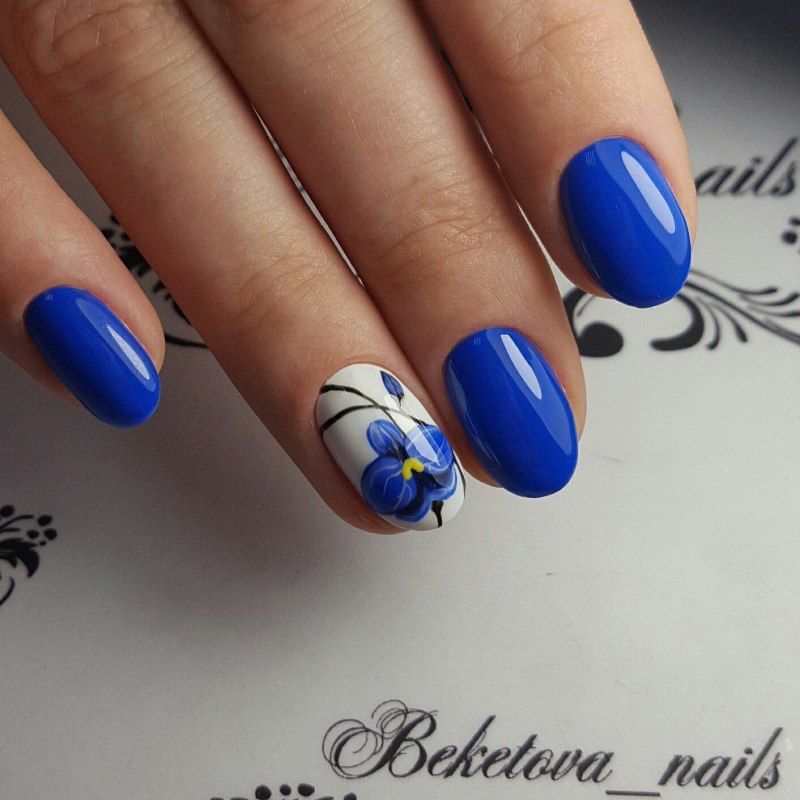 Вензеля на ногтях для начинающих