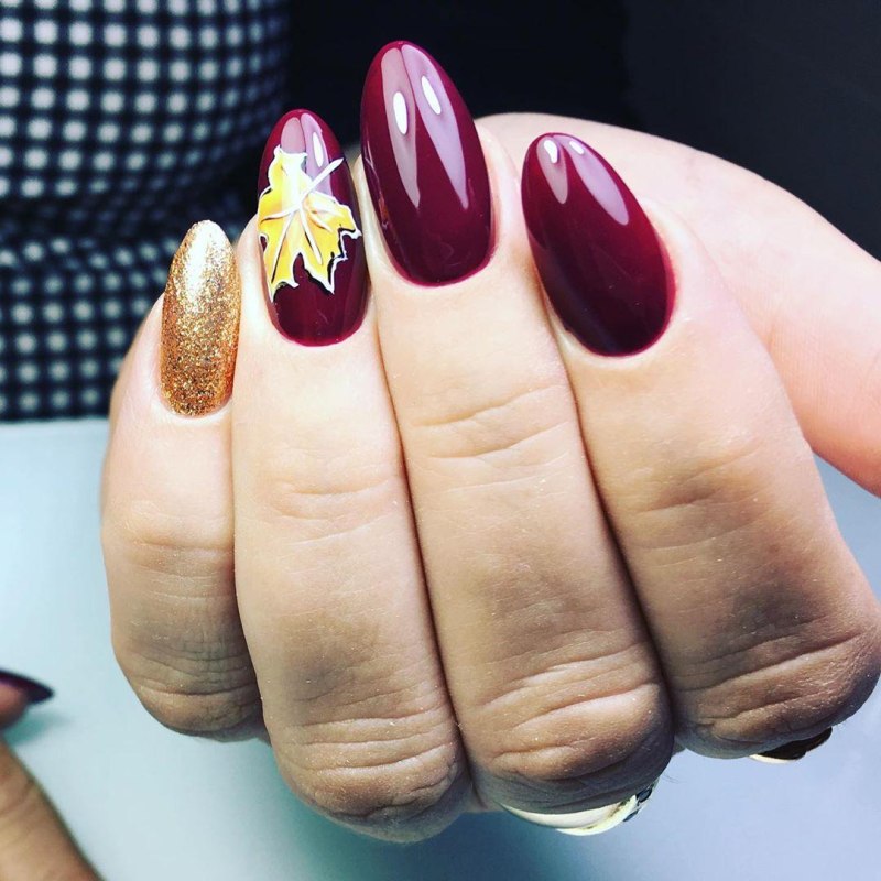 Модный маникюр осень