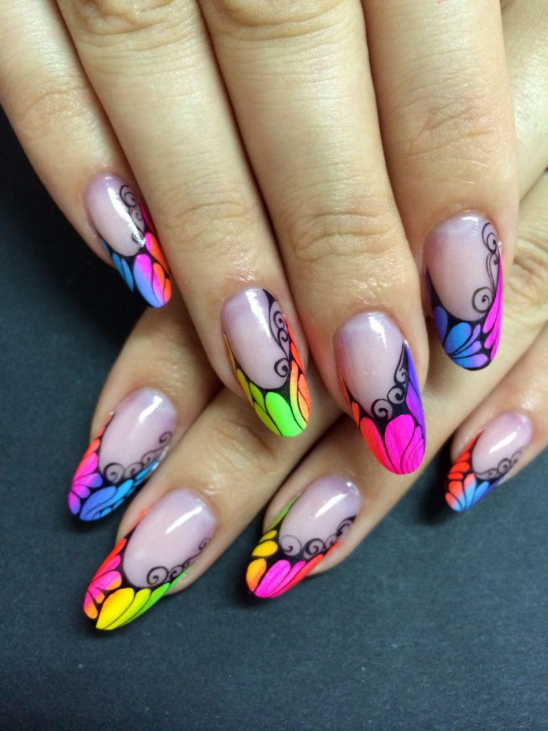 Рисунки на ногтях