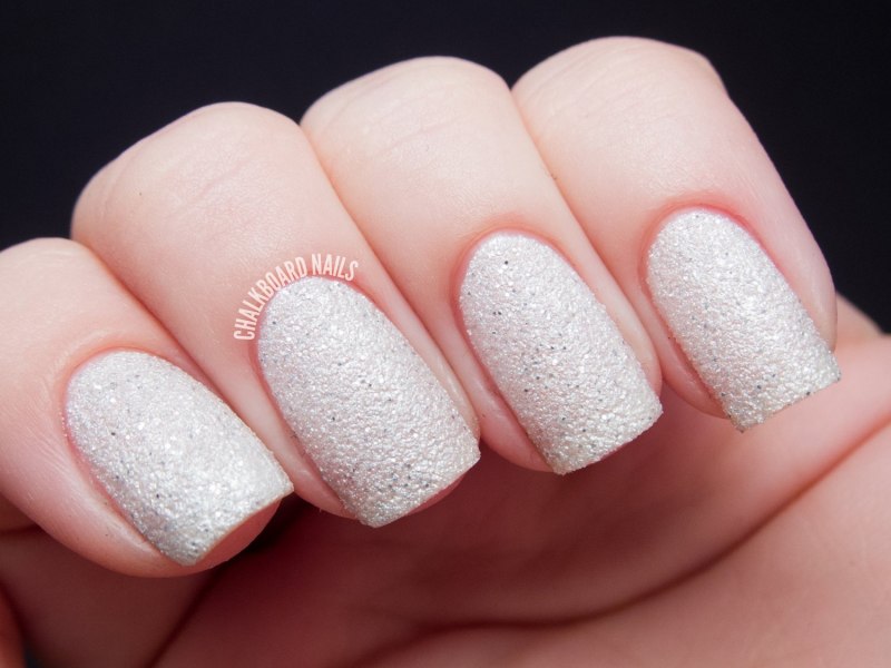 Шеллак белый с блестками