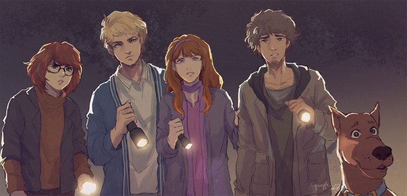 Скуби Ду арт