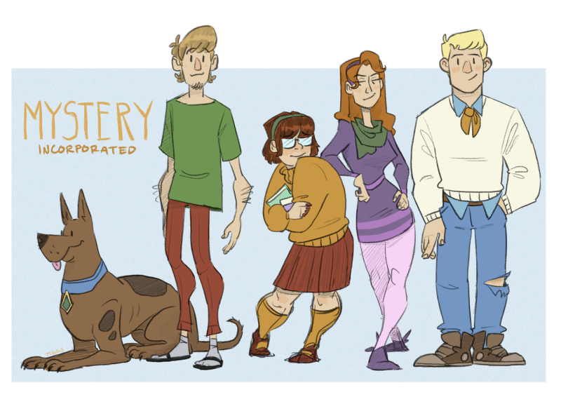 Шегги и Велма аниме