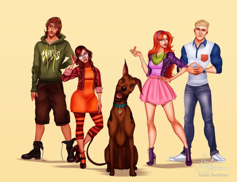Scooby Doo арт