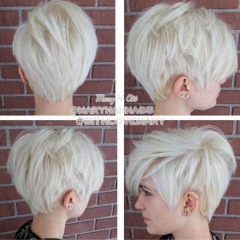 Пикси Томбой стрижка