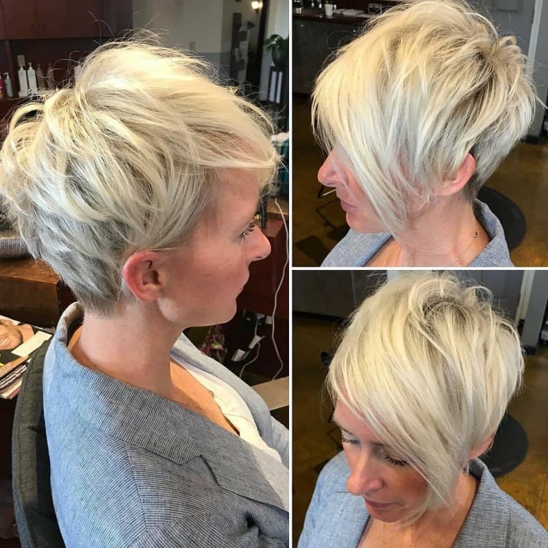 Пикси-Боб стрижка короткая