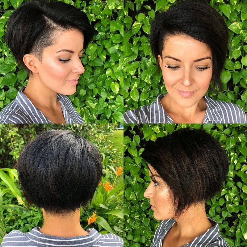 Стрижки Пикси каре удлиненное