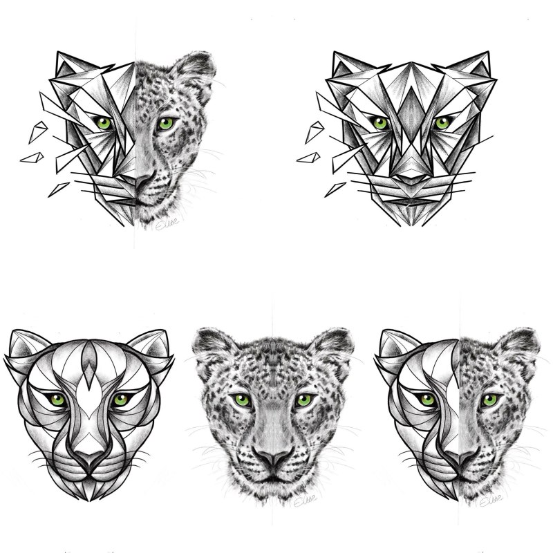 Леопард логотип