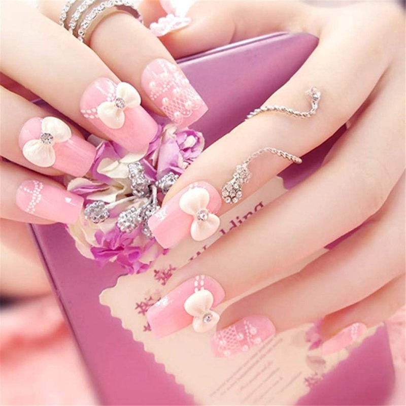 Маникюр под бронзовое платье