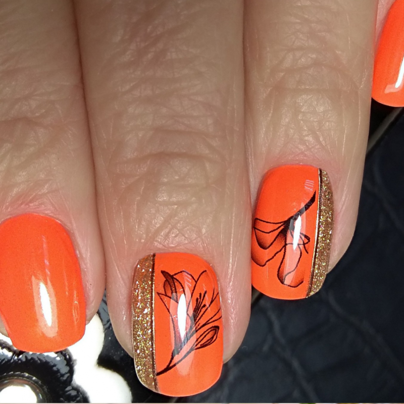 Шеллак оранжевый