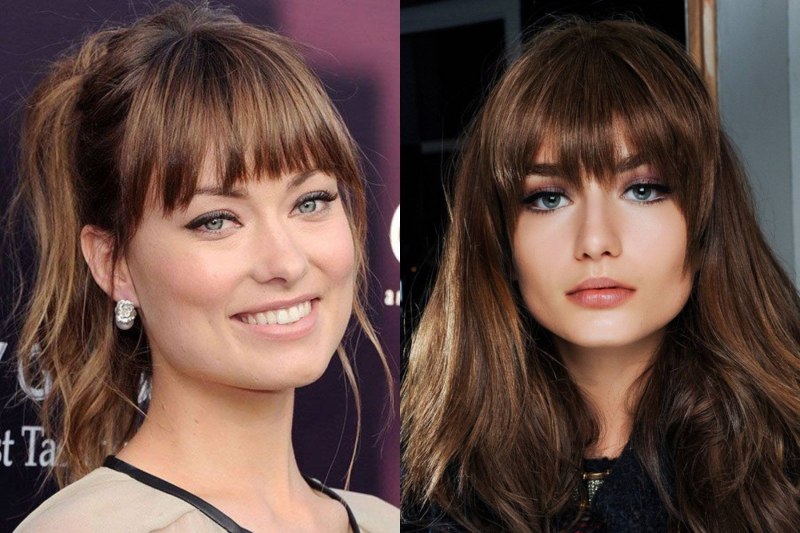 Удлинённая чёлка 2021