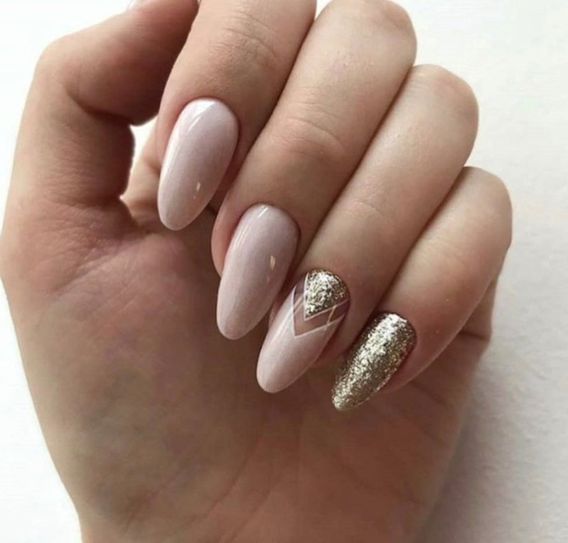 Нежный маникюр