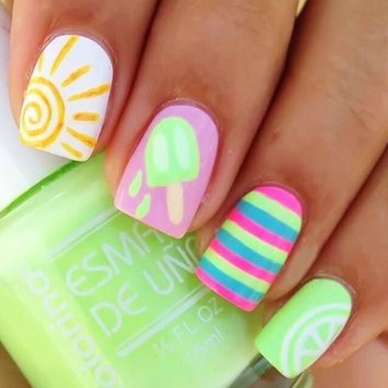 Маникюр лето