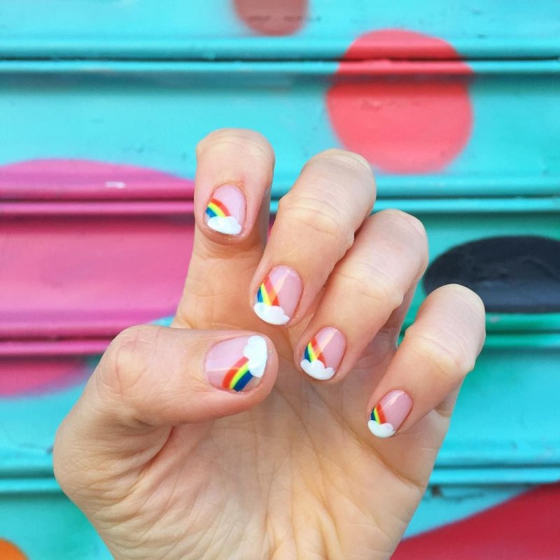 Маникюр в стиле инди КИД